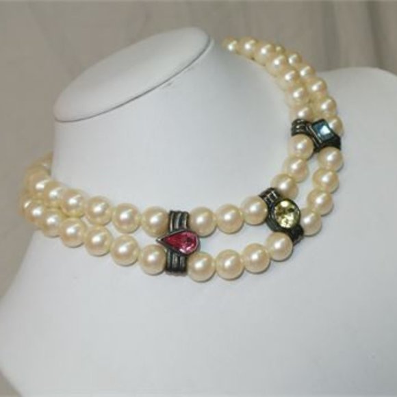 Givenchy Jewelry - RARE Vintage Givenchy 1977 Necklace Statement Runway